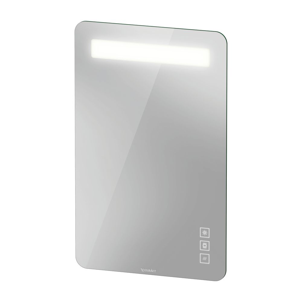 Duravit Luv Spiegel Wandmontage 38x500x800mm, LED oben, 22W, Betätigung berühr... DURAVIT-LU9657000000000 4063382460745 (Abb. 2)