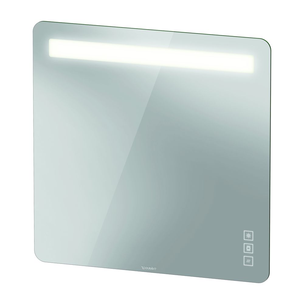 Duravit Luv Spiegel Wandmontage 38x800x800mm, LED oben, 38W, Betätigung berühr... DURAVIT-LU9658000000000 4063382460776 (Abb. 2)