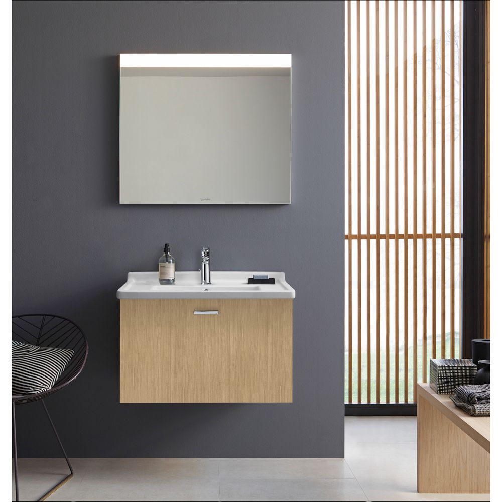 Duravit Starck 3 Waschtisch 490x700x235mm, WonderGliss, Weiß Hochglanz, Rechteckig... DURAVIT-03047000001 4021534256806 (Abb. 1)