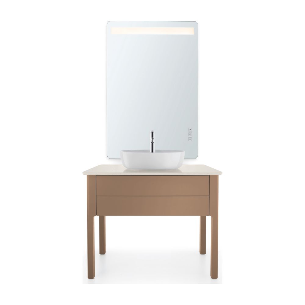 Duravit Luv Aufsatzbecken 500mm, Weiß Hochglanz, DuraCeram, Oval, mit HLB ohne Über... DURAVIT-0380500000 4053424901008 (Abb. 2)