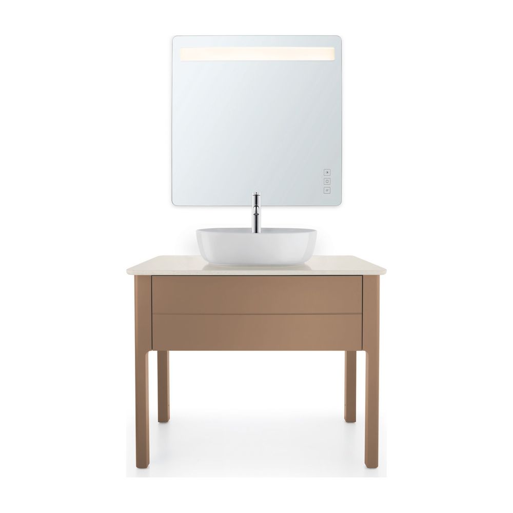 Duravit Luv Aufsatzbecken 500mm, Weiß Hochglanz, DuraCeram, Oval, mit HLB ohne Über... DURAVIT-0380500000 4053424901008 (Abb. 3)