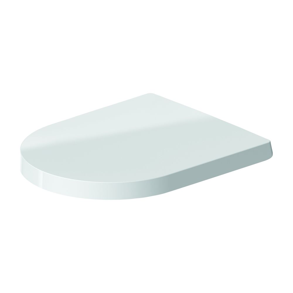Duravit ME by Starck WC-Sitz mit Absenkautomatik, Weiß, 374 x 458 x 56 mm (Art.-Nr. 0020090000), kompatibel zu WC 252809