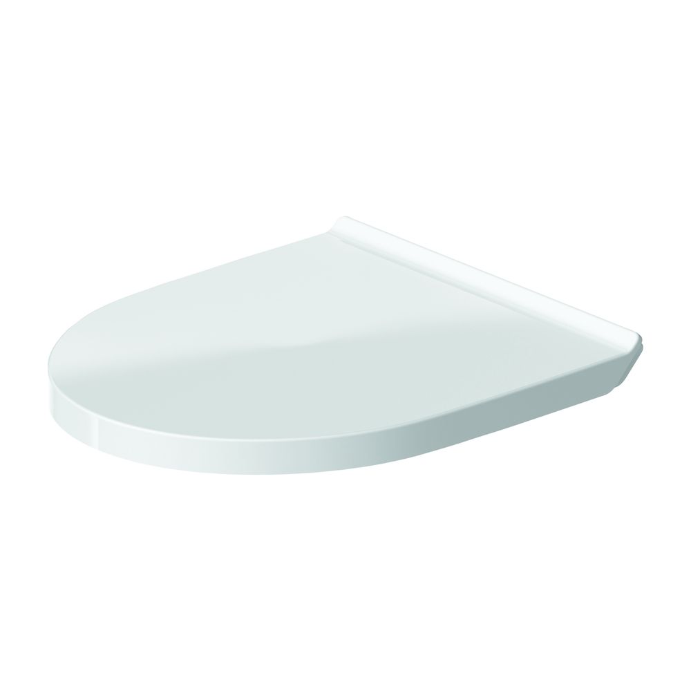 Duravit No.1 WC-Sitz D-shaped Weiß Hochglanz, 373x43x430mm, mit Absenkautomatik, Si... DURAVIT-0020790000 4053424051734 (Abb. 1)