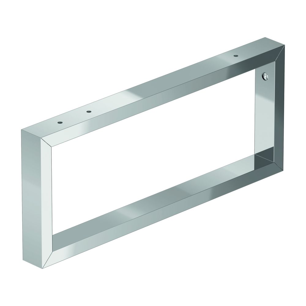 Duravit Universal Konsolenträger 480x42x200mm, Chrom Hochglanz, Stahl, für Konsole... DURAVIT-UV990300000 4053424035307 (Abb. 1)