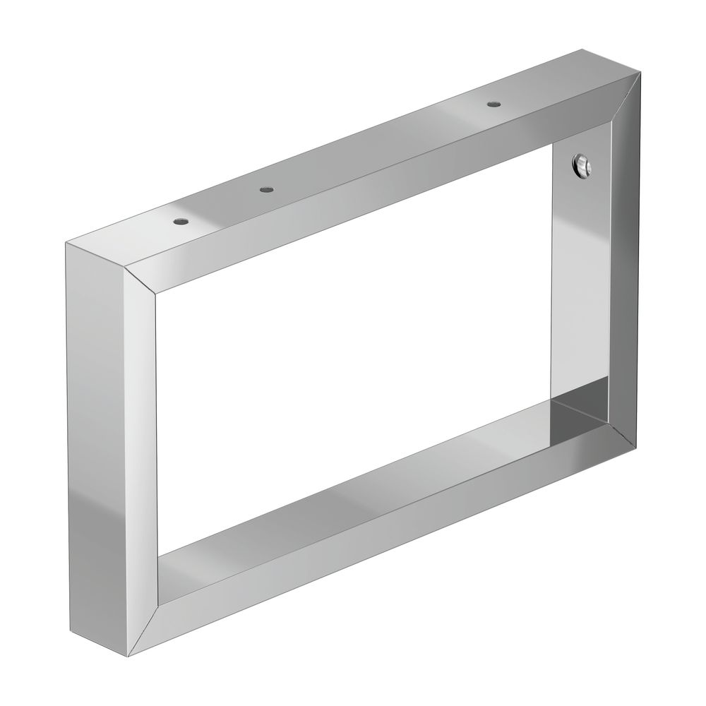 Duravit Universal Konsolenträger 340x40x200mm, Chrom Hochglanz, Stahl, tiefenreduz... DURAVIT-UV990400000 4053424035291 (Abb. 1)
