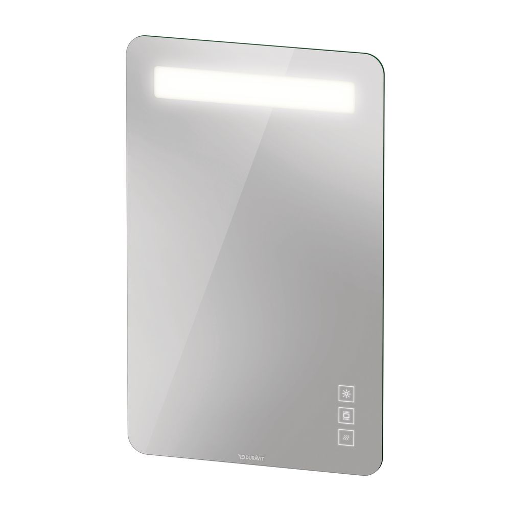 Duravit Luv Spiegel Wandmontage 38x500x800mm, LED oben, 22W, Betätigung berühr... DURAVIT-LU9657000000000 4063382460745 (Abb. 1)