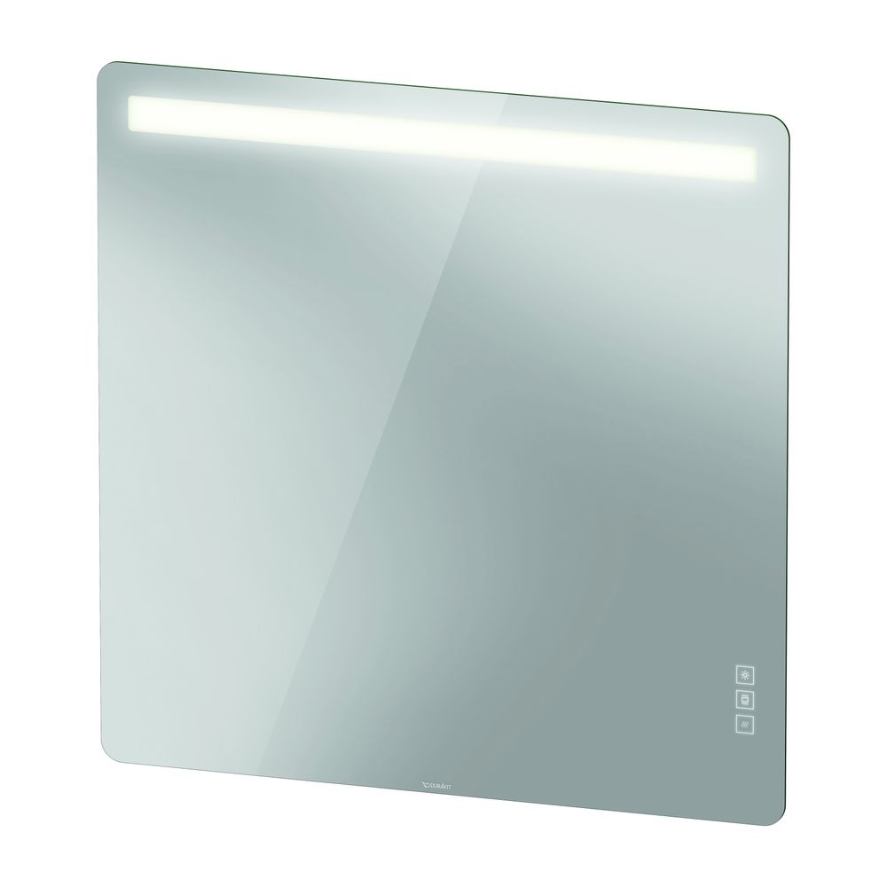 Duravit Luv Spiegel Wandmontage 38x1200x1200mm, LED oben, 59W, Betätigung berü... DURAVIT-LU9669000000000 4063382460929 (Abb. 1)