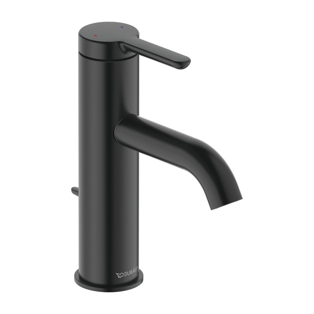 Duravit C.1 Einhebel-Waschtischmischer M, Mattschwarz, 5l/min, Hebelgriff, mit G... DURAVIT-C11020001046 4053424891743 (Abb. 12)