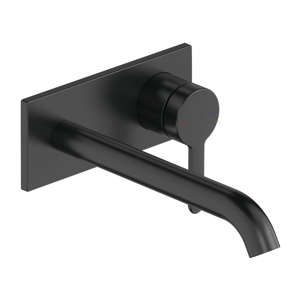 Duravit C.1 Einhebel-Waschtischmischer, Mattschwarz, 5l/min, Hebelgriff, Ausladun... DURAVIT-C11070004046 4053424890982 (Abb. 1)
