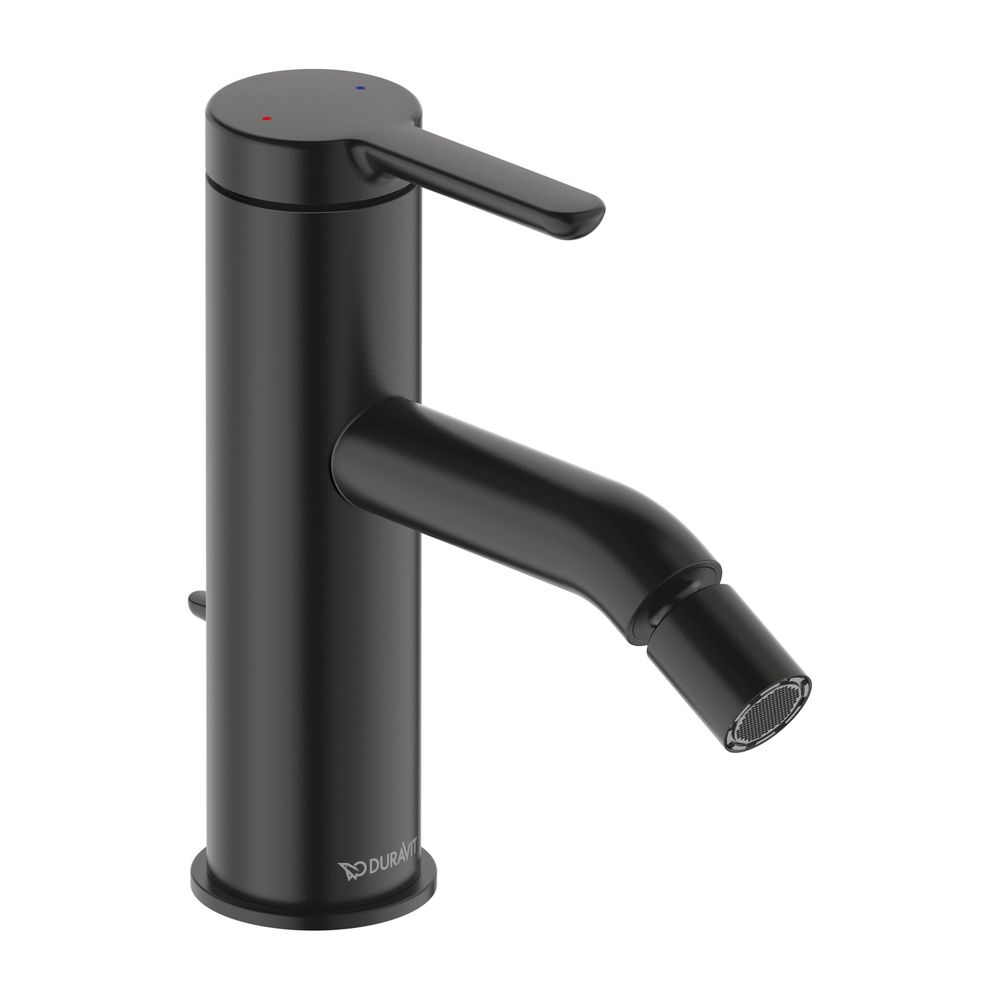 Duravit C.1 Einhebel-Bidetmischer, Chrom HG, Standmontage, Ausladung 121mm, Matts... DURAVIT-C12400001046 4053424890999 (Abb. 6)