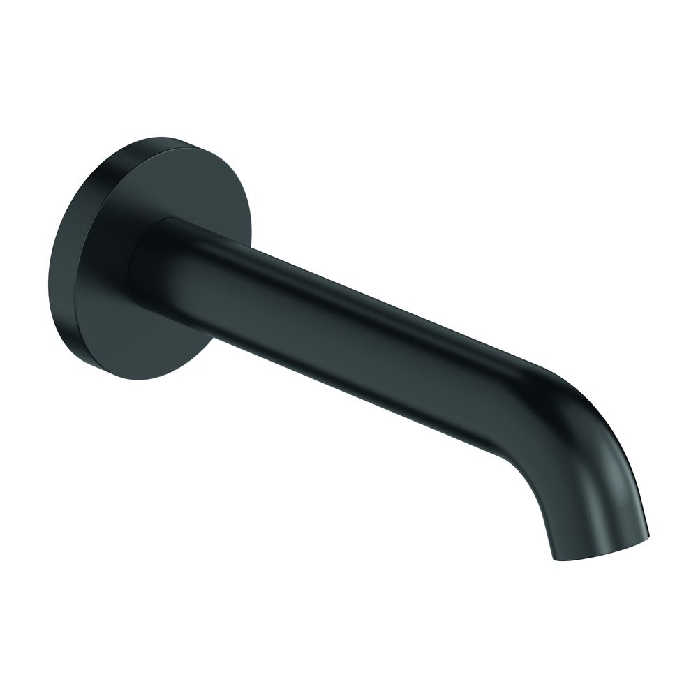 Duravit C.1 Wanneneinlauf Wandmontage, Mattschwarz, Rosette rund, Ausladung 205mm... DURAVIT-C15240010046 4053424891354 (Abb. 2)