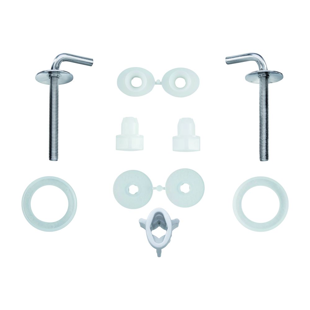 Duravit Scharnier-Set für WC-Sitz ohne Absenkautomatik, Edelstahl, 0061140000... DURAVIT-0061140000 4021534004544 (Abb. 1)