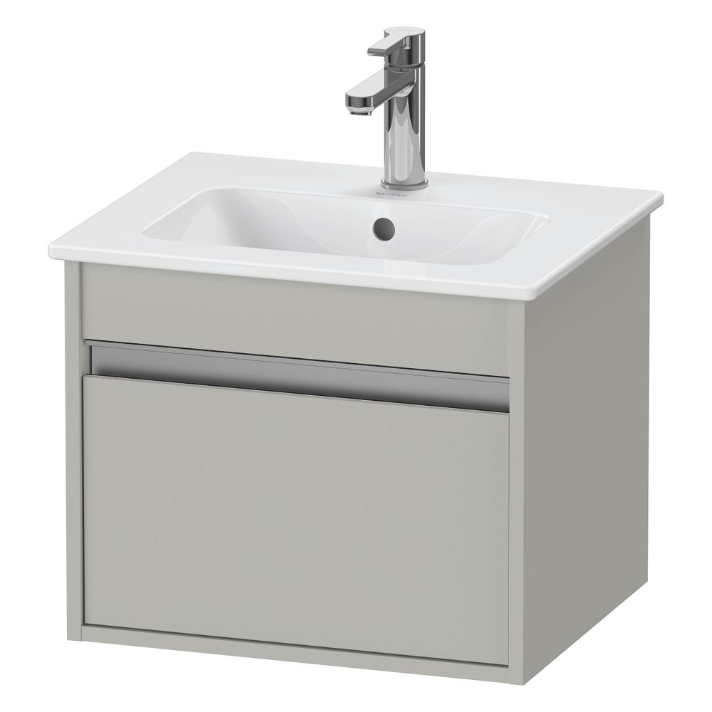 Duravit Ketho Waschtischunterbau wandh. 412x500x410mm, Compact Betongrau Matt, Gri... DURAVIT-KT640400707 4063382032393 (Abb. 4)