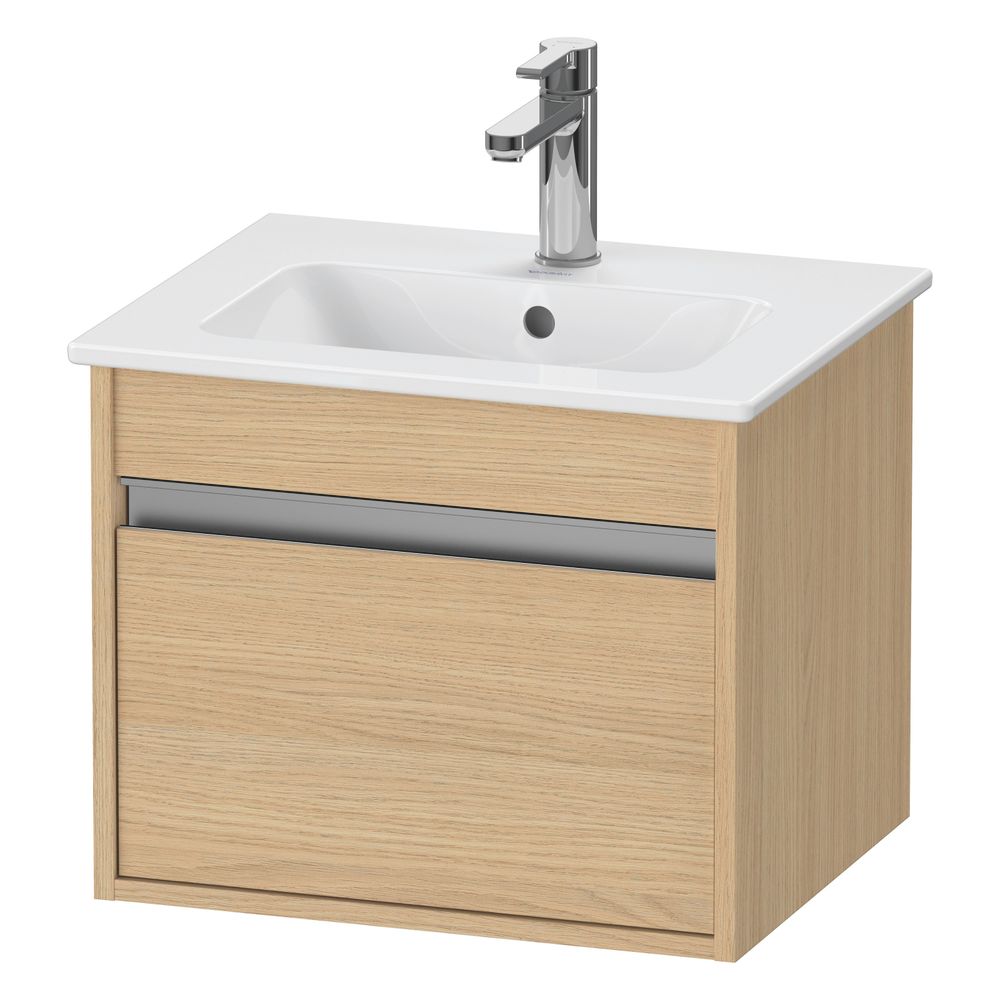 Duravit Ketho Waschtischunterbau wandh. 412x500x410mm Compact Natur Eiche Matt, Gr... DURAVIT-KT640403030 4063382032515 (Abb. 4)