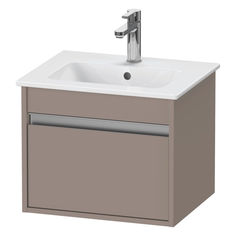 Duravit Ketho Waschtischunterbau wandh. 412x500x410mm, Compact Basalt Matt, Griffl... DURAVIT-KT640404343 4063382032447 (Abb. 4)