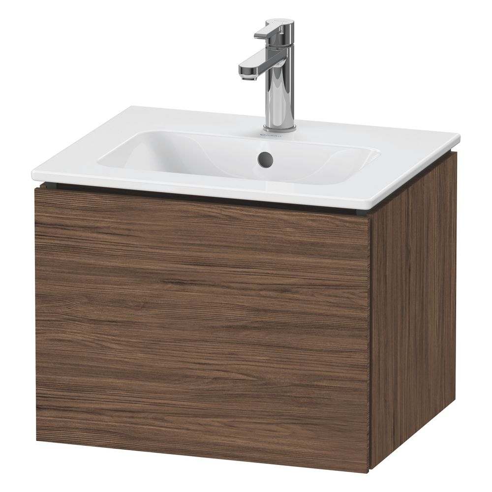 Duravit L-Cube Waschtischunterbau wandh. 421x520x400mm Compact Nusb.dunkel Matt, G... DURAVIT-LC611802121 4063382032812 (Abb. 4)