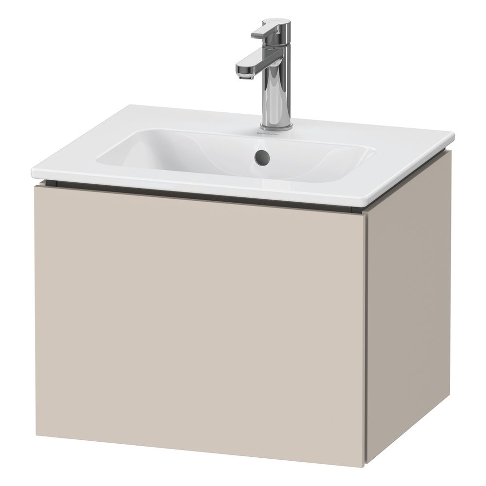 Duravit L-Cube Waschtischunterbau wandh. 421x520x400mm Compact Taupe Matt, Grifflo... DURAVIT-LC611809191 4063382032768 (Abb. 4)