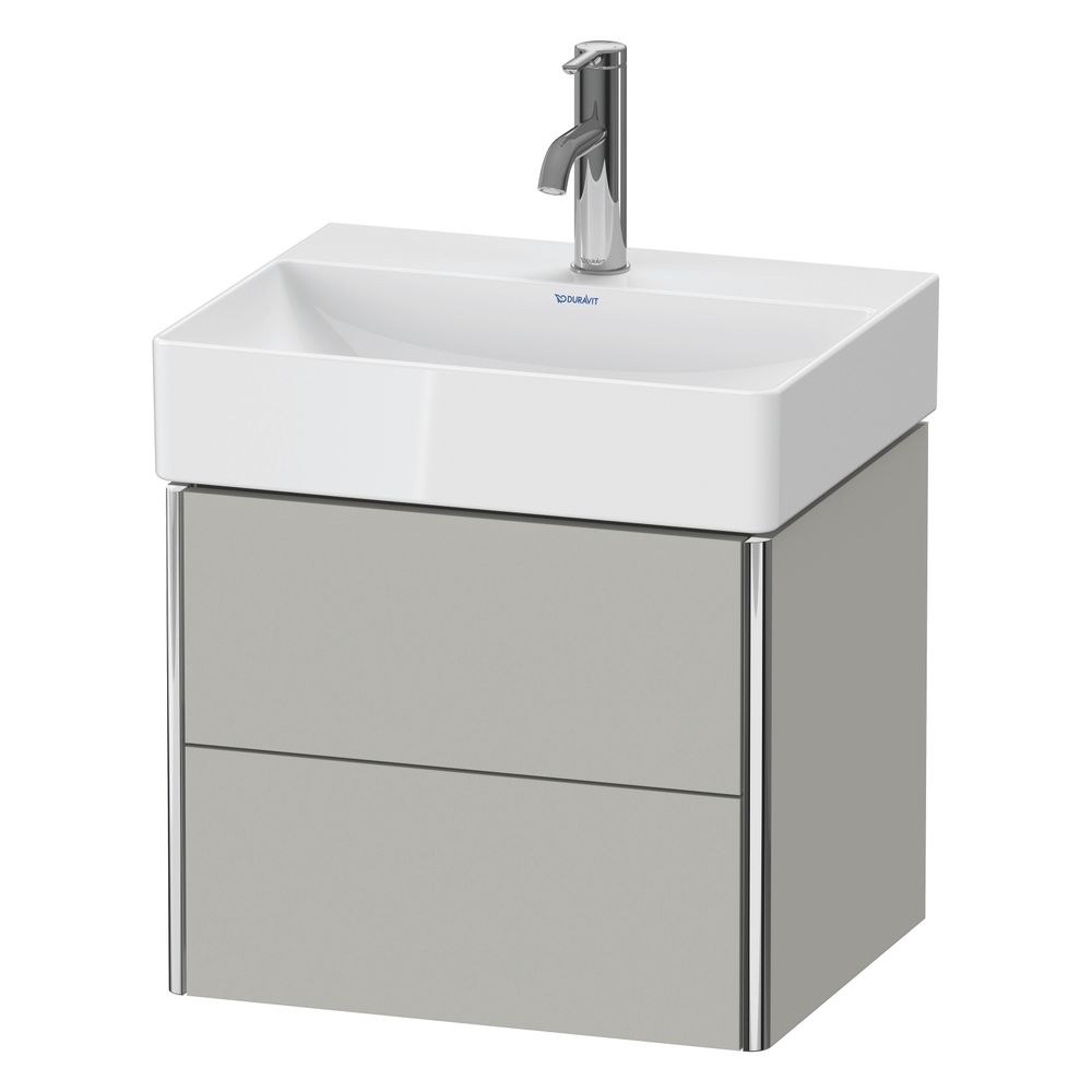 Duravit XSquare Waschtischunterbau wandhäng. 390x484x397mm Compact, Betongrau Matt... DURAVIT-XS430500707 4063382034854 (Abb. 4)