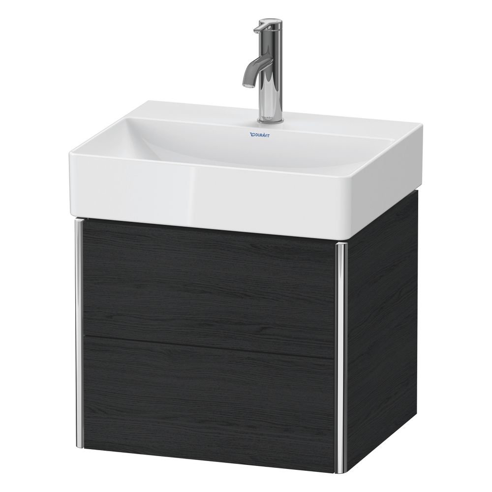 Duravit XSquare Waschtischunterbau wandhäng. 390x484x397mm Compact, Eiche Mattschw... DURAVIT-XS430501616 4063382034892 (Abb. 4)