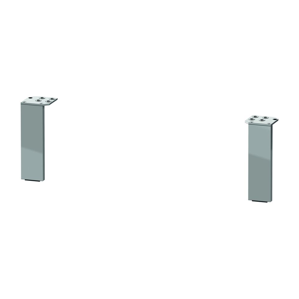 Duravit Universal Sockelfuß 10x44x152mm, Chrom HG, für Serie L-Cube, Brioso, C-bon... DURAVIT-UV999300000 4053424031002 (Abb. 1)