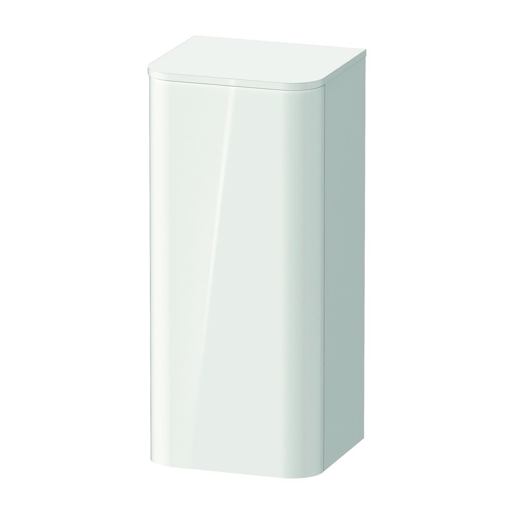 Duravit Happy D.2 Halbhochschrank, Lack 360x400x880mm Weiß SM, 1 Tür R, 2 Glasfach... DURAVIT-HP1260R8484 4067116027983 (Abb. 1)