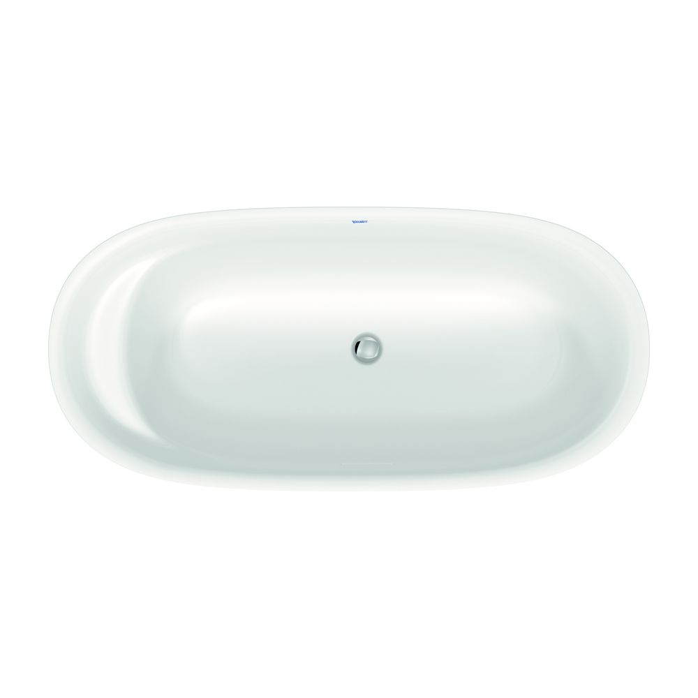 Duravit Cape Cod Badewanne 495x780x1650mm, Mattweiß, Oval, Freistehend, 2 Rück... DURAVIT-700459000000000 4063382014283 (Abb. 2)