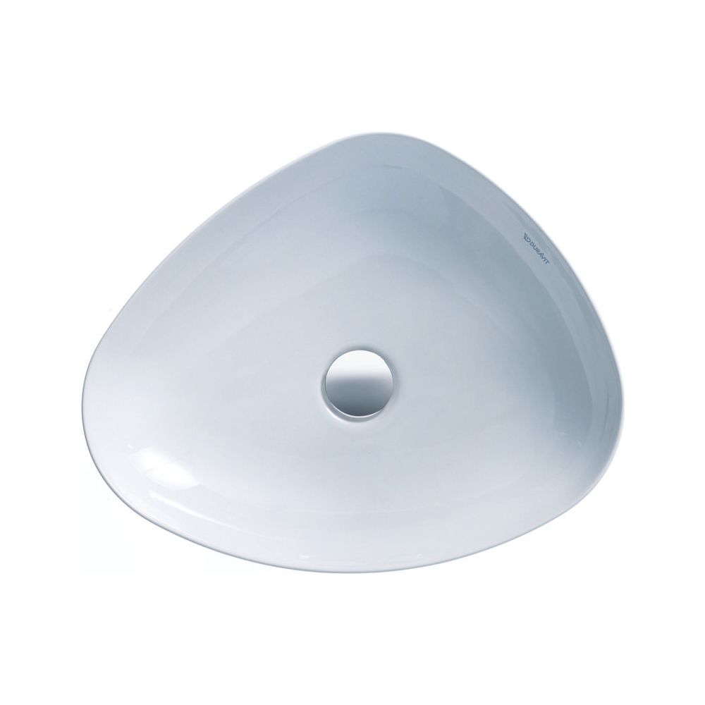 Duravit Cape Cod Aufsatzbecken 500mm, Weiß Hochglanz, DuraCeram, TriOval, ohne Über... DURAVIT-2339500000 4021534988875 (Abb. 1)