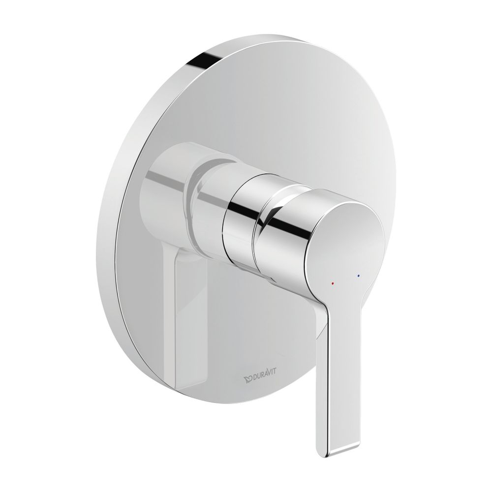 Duravit B.2 Einhebel-Brausemischer Unterputz, Anzahl Verbraucher 1, Chrom, 24,5l/... DURAVIT-B24210010010 7612158495381 (Abb. 2)