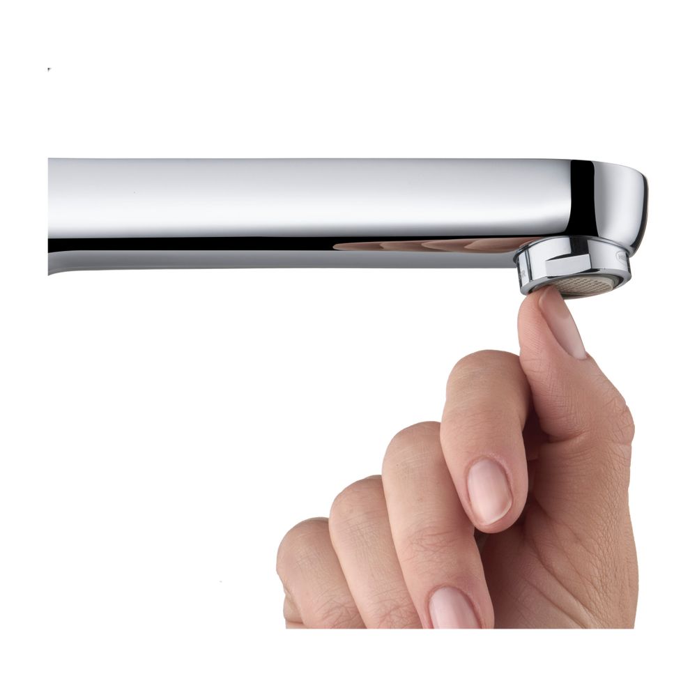 Duravit B.2 Standventil Chrom, 5,5l/min, 87mm Ausladung, 142mm Höhe, Strahlformer... DURAVIT-B21080002010 7612158509170 (Abb. 1)
