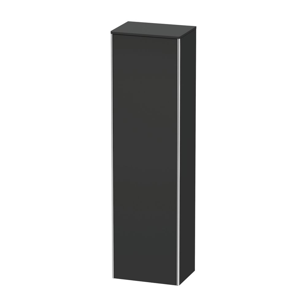 Duravit XSquare Hochschrank Lack 356x500x1776mm Graphit SM, 1 Tür L, Grifflos, 4 G... DURAVIT-XS1313L8080 4063382138989 (Abb. 1)