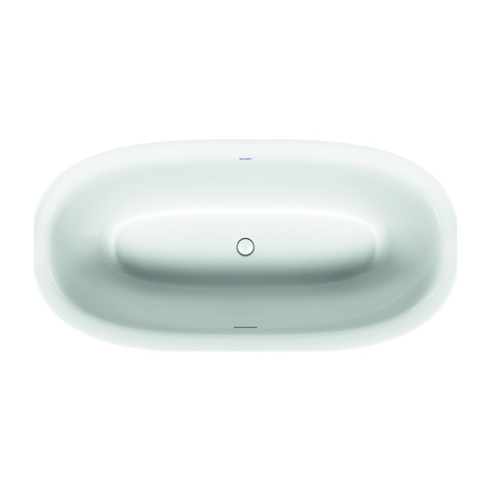 Duravit White Tulip Badewanne 630x800x1600mm, 205l, Weiß glänzend, Oval, Freis... DURAVIT-700468000000000 4063382101785 (Abb. 1)