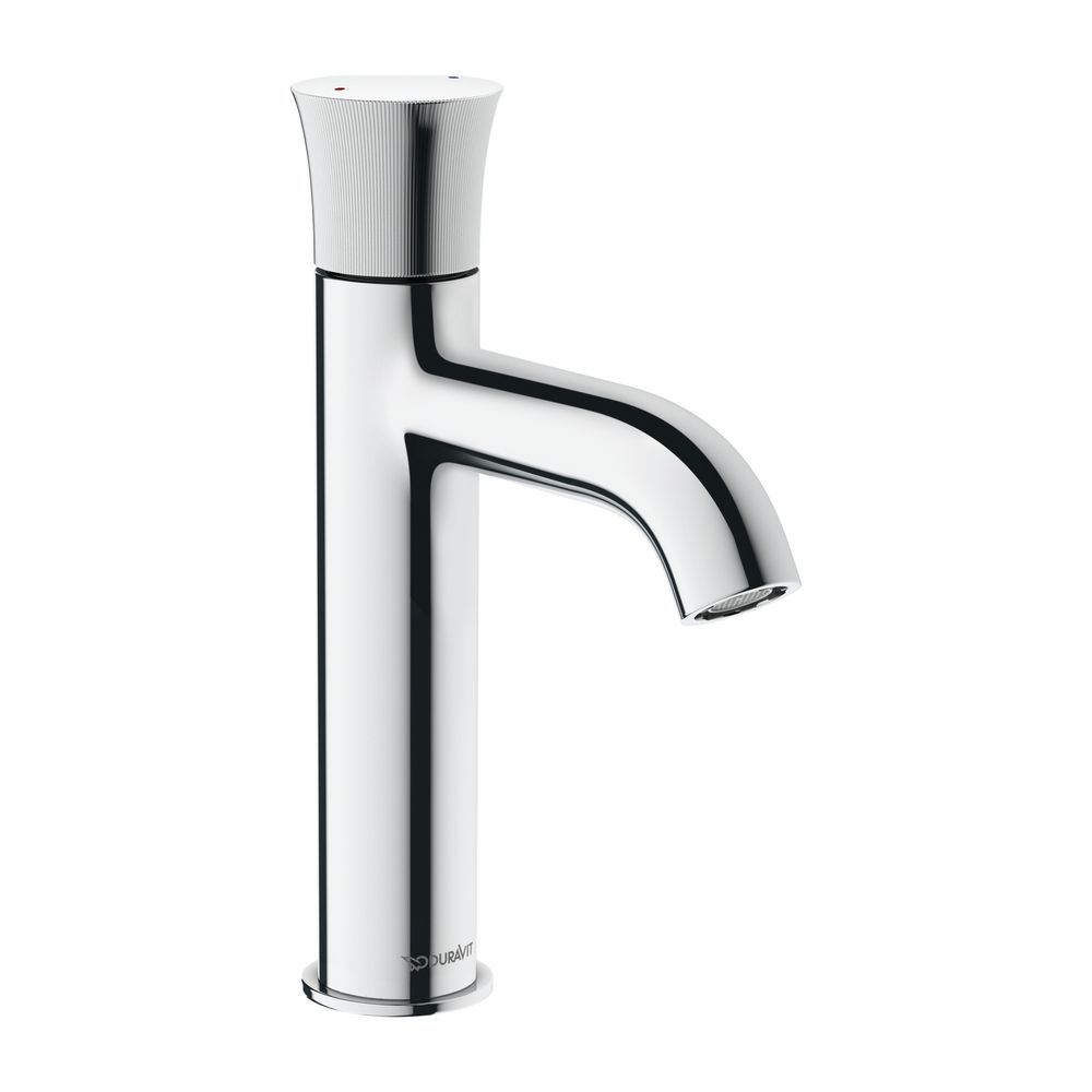 Duravit White Tulip Einhebel-Waschtischmischer M, Chrom, 5l/min, Hebelgriff, Ausl... DURAVIT-WT1020002010 8000177309144 (Abb. 1)