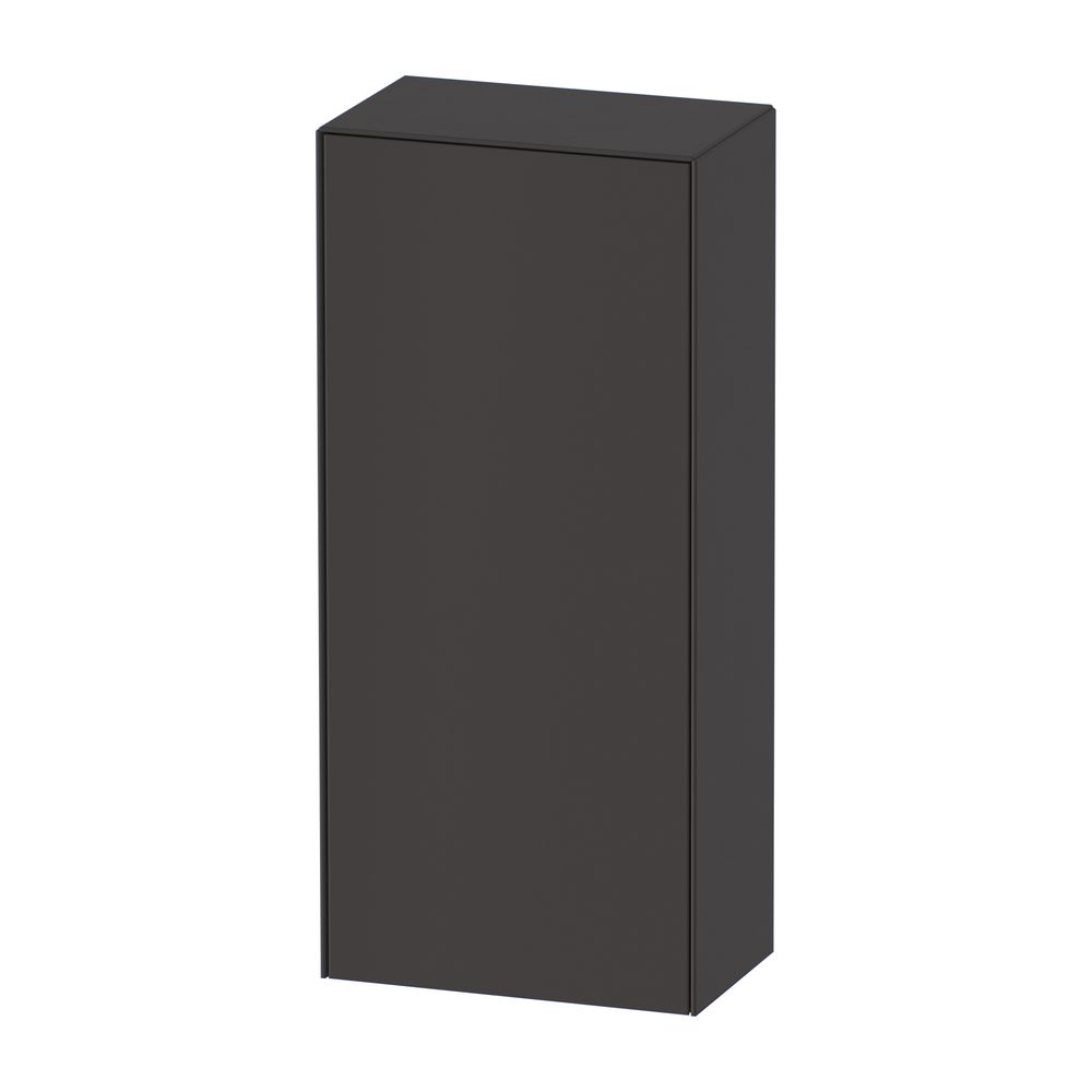Duravit White Tulip Halbhochschrank Lack 240x400x880mm Graphit Seidenmatt, 1 Tür L... DURAVIT-WT1322L5858 4063382121660 (Abb. 1)