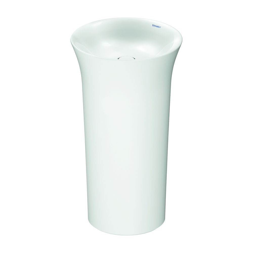 Duravit White Tulip Freistehender Waschtisch 500x500x900mm, bodenstehend, Ablauf hi... DURAVIT-2702500070 4053424913452 (Abb. 1)