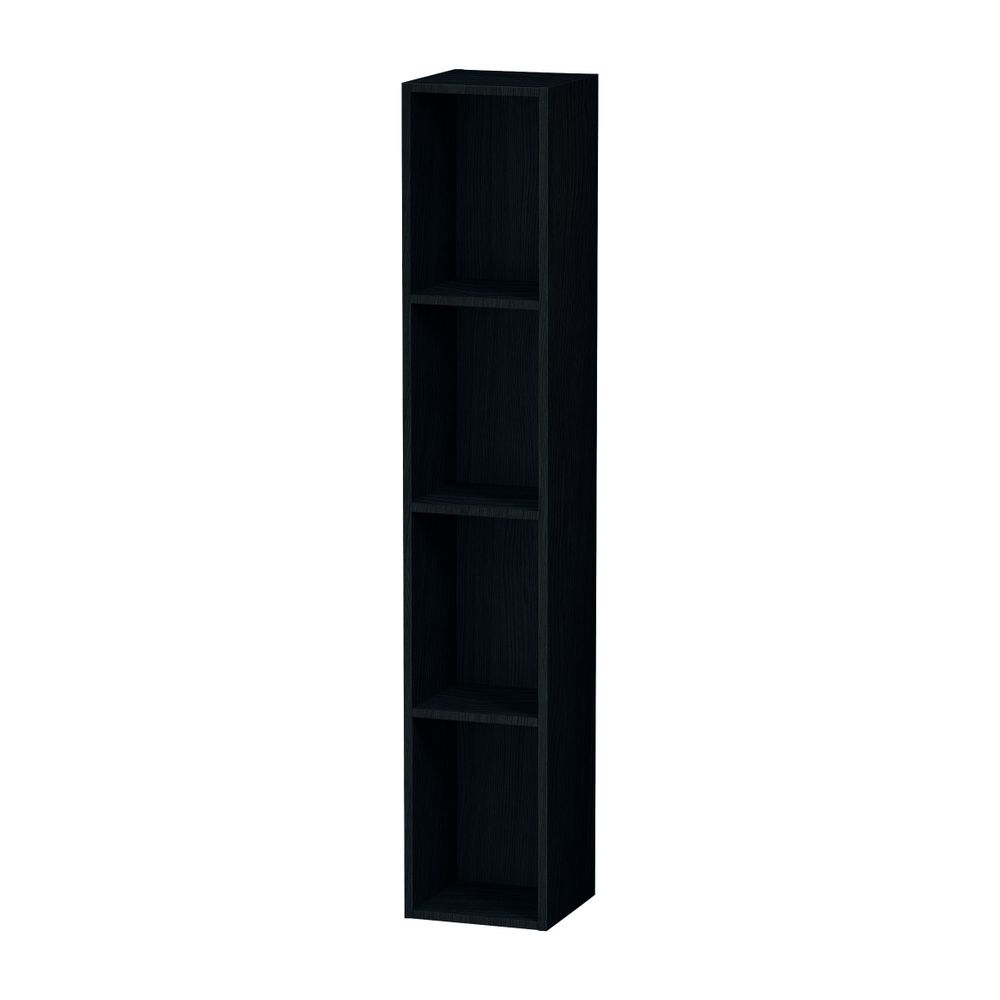 Duravit L-Cube Regalelement Wandmontage 180x180x1000mm, Eiche Schwarz, 4 oF, mit B... DURAVIT-LC120501616 4063382092250 (Abb. 1)