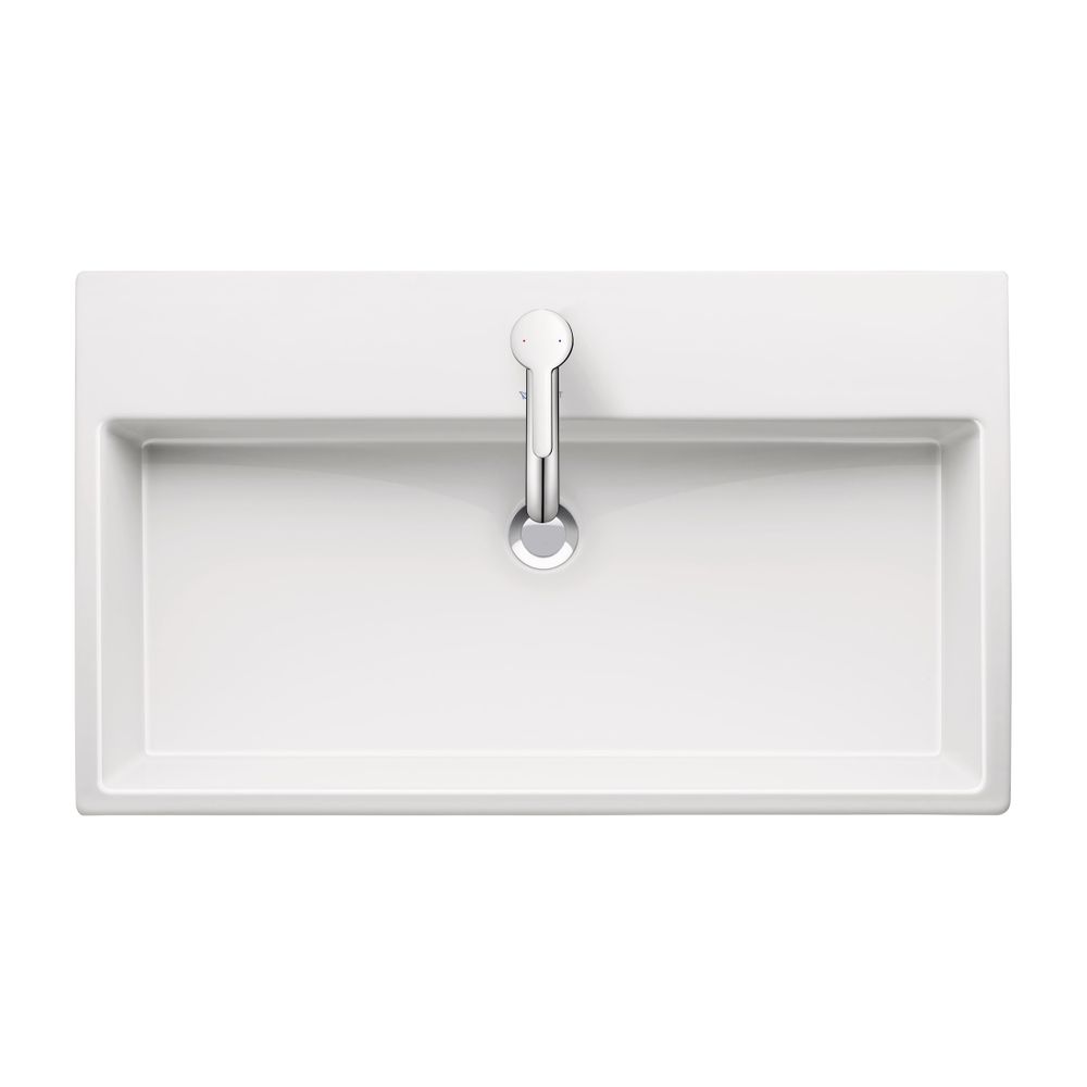 Duravit Vero Air Waschtisch 470x800x165mm wandhäng., Weiß Hochglanz, Rechteckig, 1 ... DURAVIT-2350800000 4053424120911 (Abb. 2)