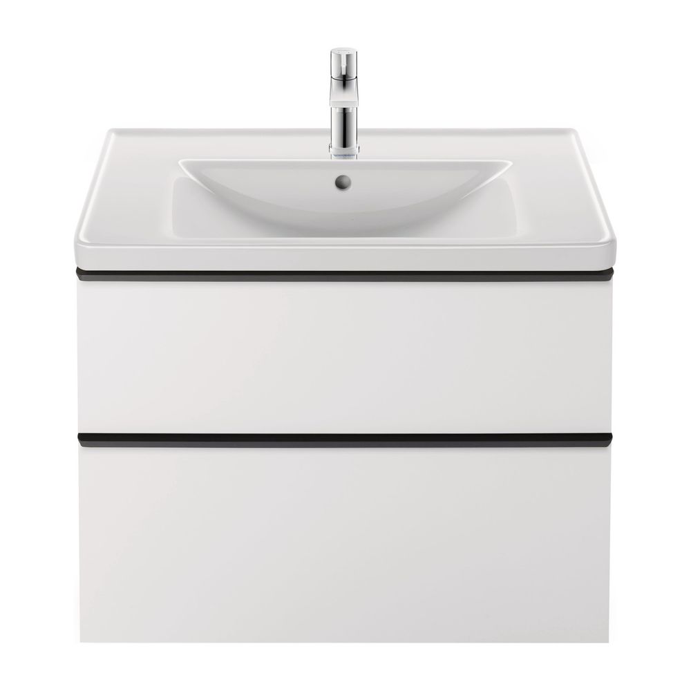 Duravit D-Neo Waschtisch 480x800x165mm, Weiß Hochglanz, Rechteckig, 1 Waschplatz/HL... DURAVIT-2367800000 4053424981970 (Abb. 1)