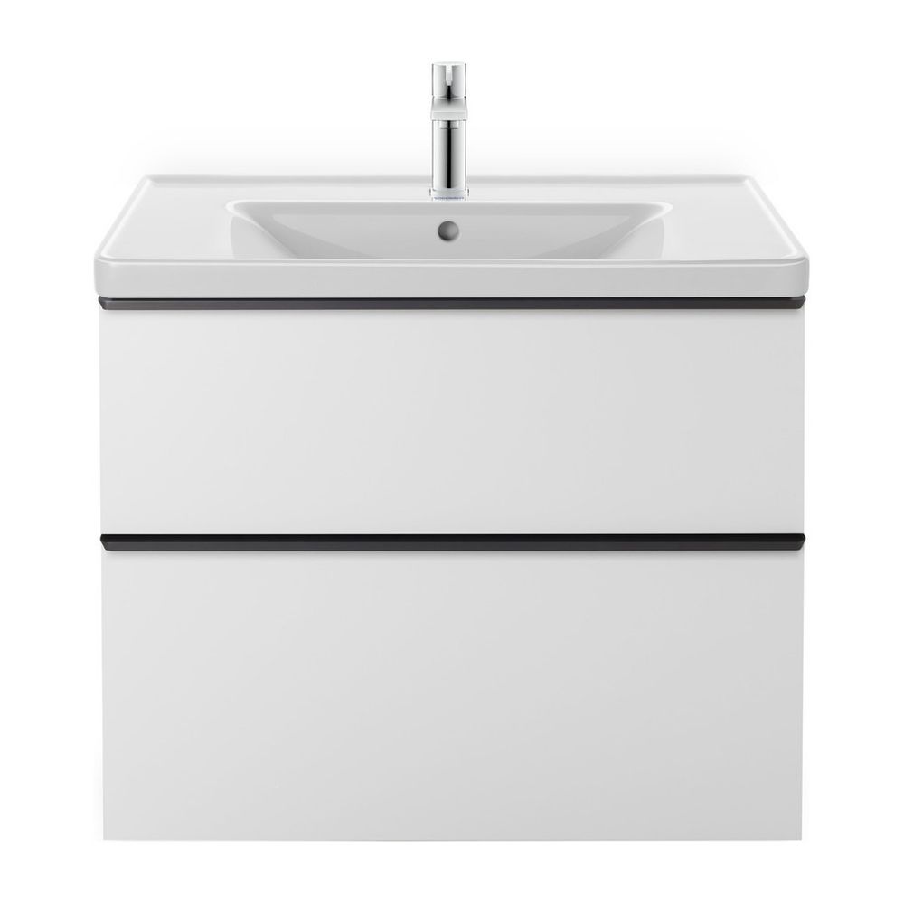 Duravit D-Neo Waschtisch 480x800x165mm, Weiß Hochglanz, Rechteckig, 1 Waschplatz/HL... DURAVIT-2367800000 4053424981970 (Abb. 3)