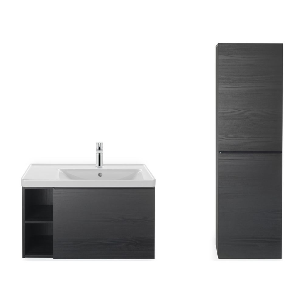 Duravit D-Neo Waschtisch 480x800x160mm, Weiß Hochglanz, Rechteckig, 1 Waschplatz R,... DURAVIT-2370800000 4063382016829 (Abb. 2)