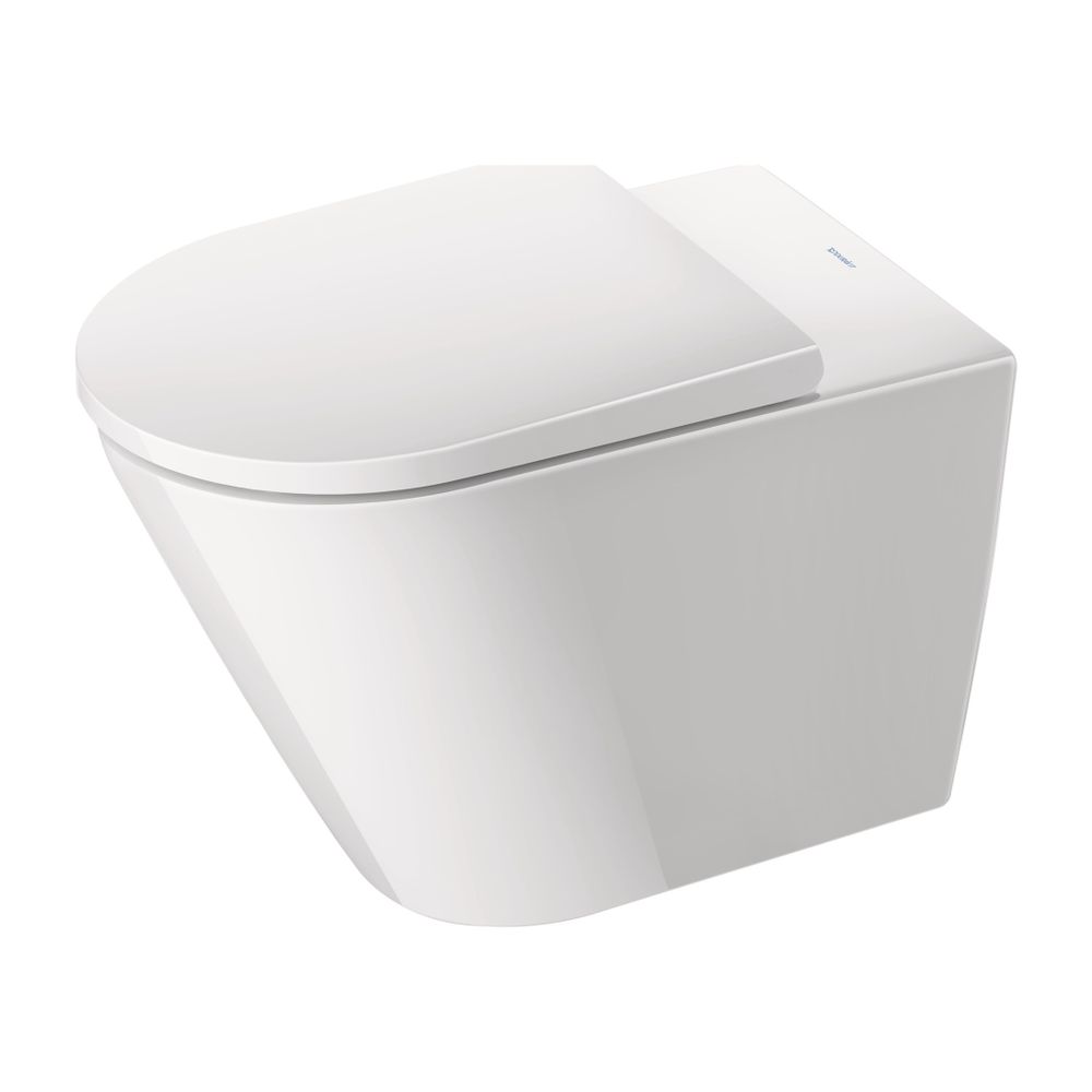 Duravit D-Neo WC-Sitz D-shaped Weiß Hochglanz, 376x43x441mm, ohne Absenkautomatik, ... DURAVIT-0021610000 4063382017178 (Abb. 1)