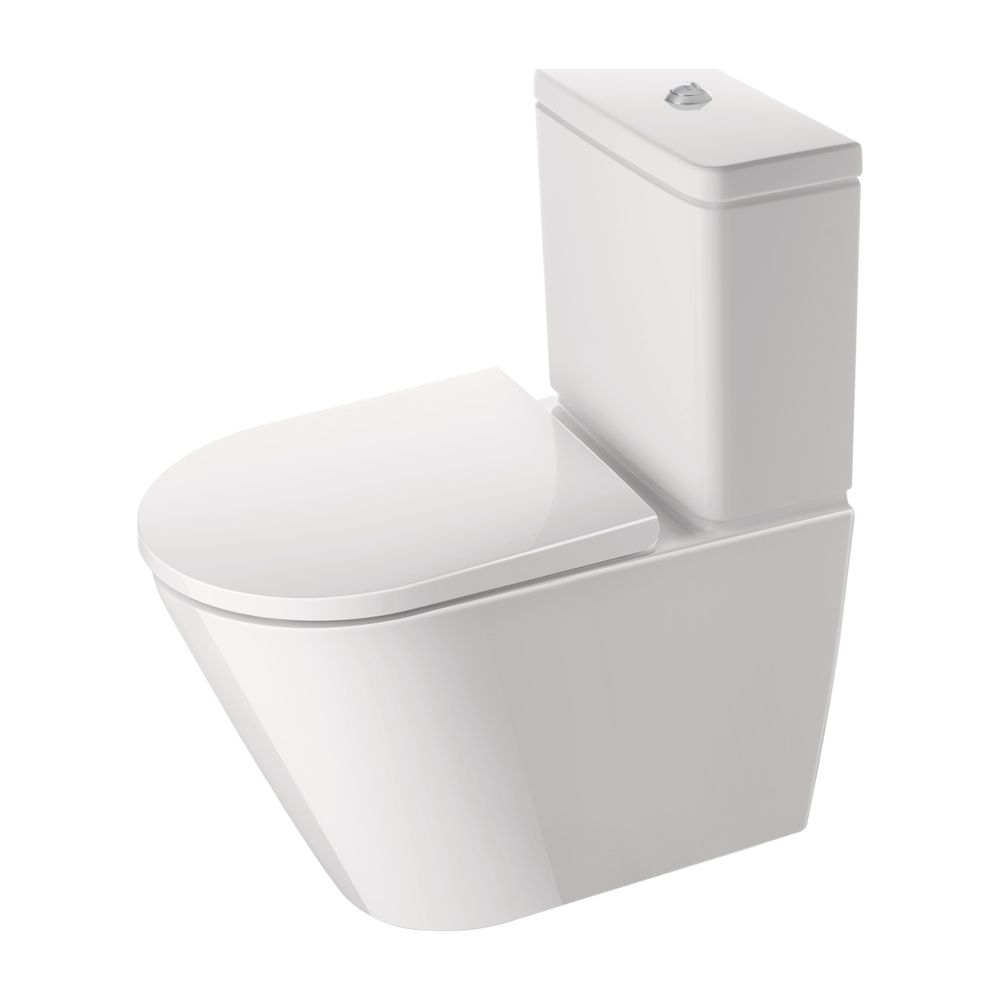 Duravit D-Neo WC-Sitz D-shaped Weiß Hochglanz, 376x43x441mm, ohne Absenkautomatik, ... DURAVIT-0021610000 4063382017178 (Abb. 2)