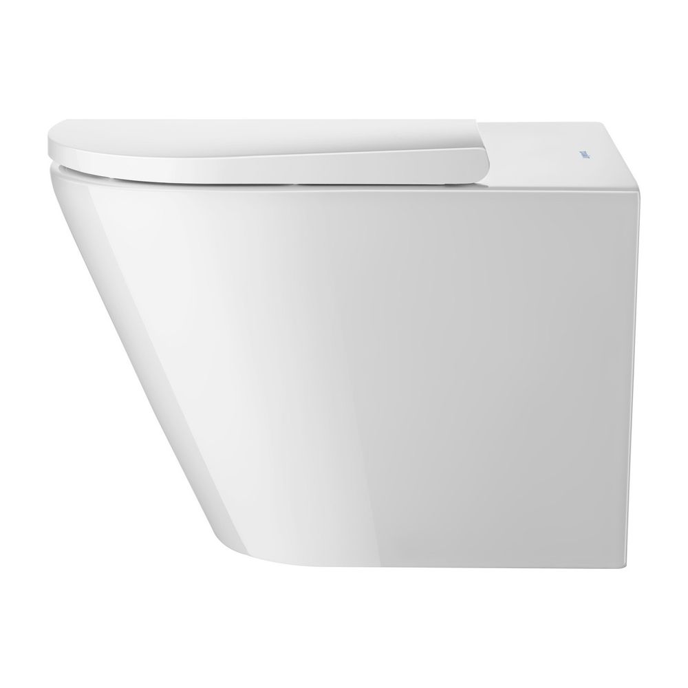 Duravit D-Neo WC-Sitz D-shaped Weiß Hochglanz, 376x43x441mm, ohne Absenkautomatik, ... DURAVIT-0021610000 4063382017178 (Abb. 4)