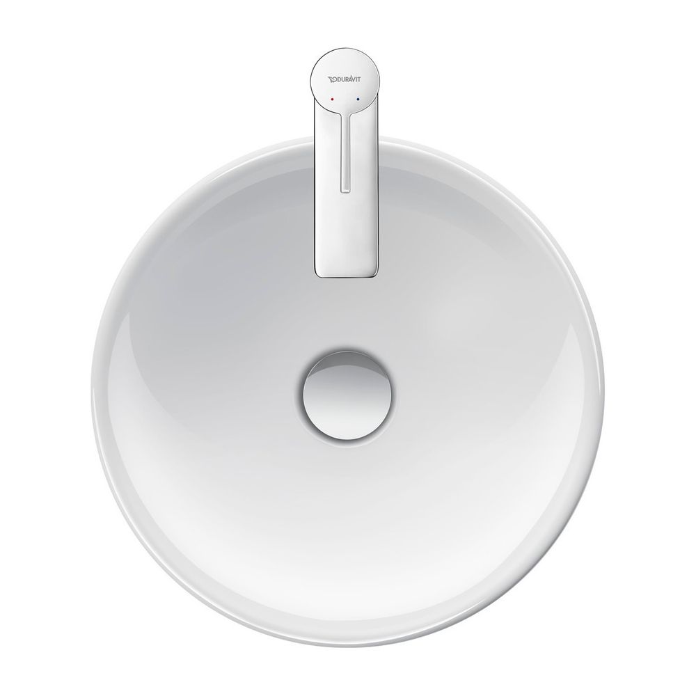 Duravit D-Neo Aufsatzbecken 400mm, Weiß Hochglanz, rund, ohne Überlauf und HLB... DURAVIT-2371400070 4063382136015 (Abb. 1)