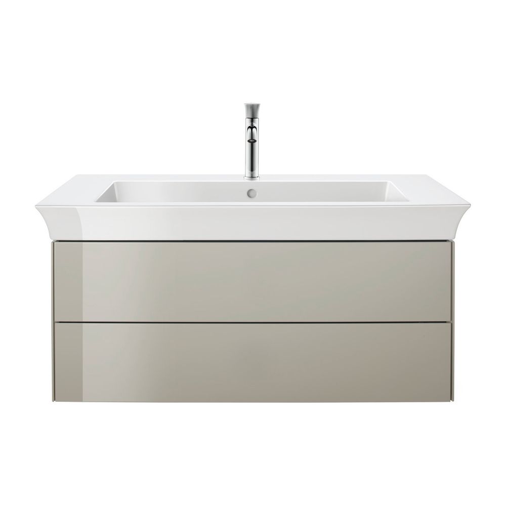 Duravit White Tulip Waschtisch 490x1055x155mm WonderGliss Weiß Hochglanz, Rechteck... DURAVIT-23631000001 4053424980034 (Abb. 6)