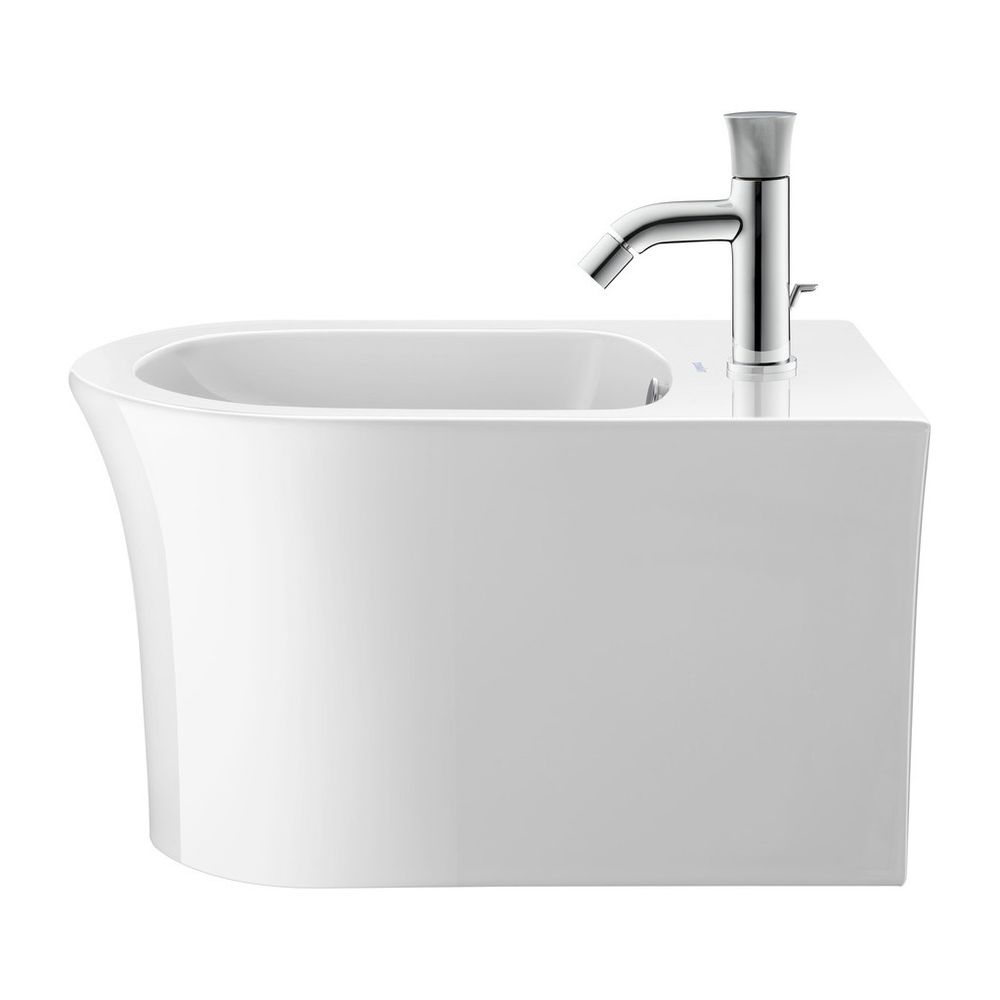 Duravit White Tulip Einhebel-Bidetmischer, Chrom HG, Standmontage, Höhe 168mm, Au... DURAVIT-WT2400001010 8000177309175 (Abb. 2)