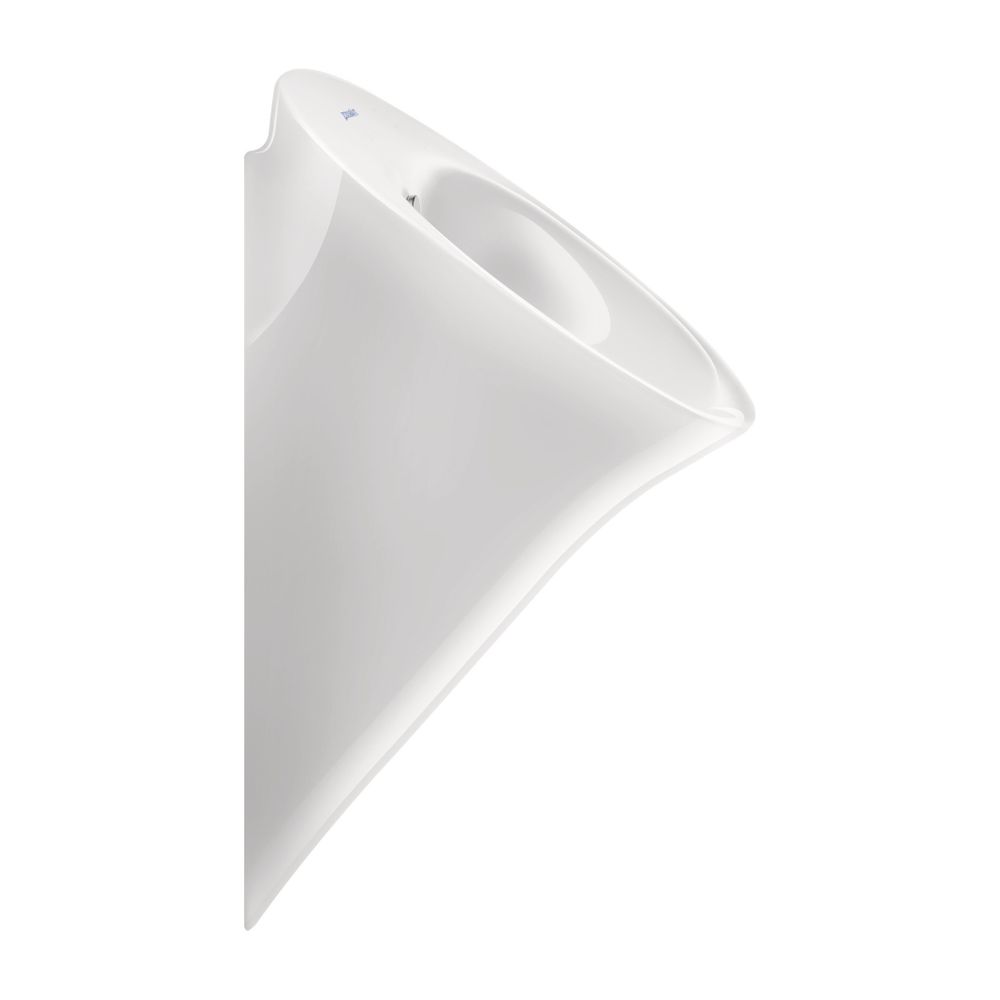 Duravit White Tulip Urinal 340x320x580mm Weiß Hochglanz HYG Rimless, Absauger, mit ... DURAVIT-2817302000 4063382018052 (Abb. 1)
