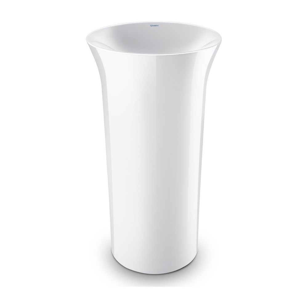Duravit White Tulip Freistehender Waschtisch 500x500x900mm, bodenstehend, Ablauf un... DURAVIT-2703500070 4063382015426 (Abb. 2)