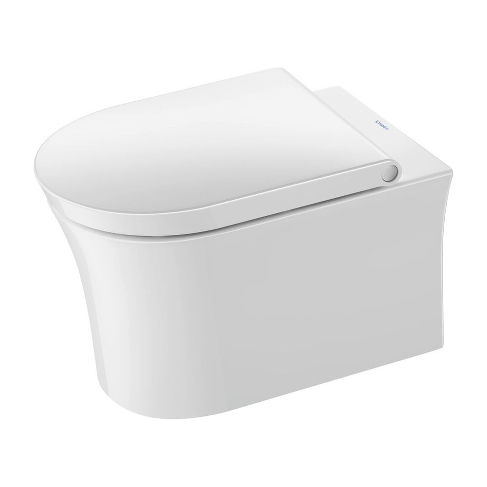 Duravit White Tulip WC-Sitz Weiß Hochglanz, 372x65x466mm, mit Absenkautomatik, Sitz... DURAVIT-0027090000 4063382101730 (Abb. 9)