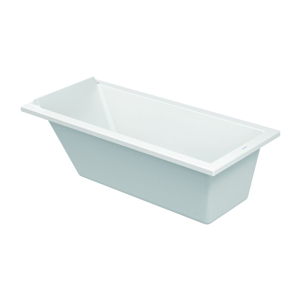 Duravit Starck Wannen Badewanne 480x700x1600mm, 135l, Weiß glänzend, Rechtecki... DURAVIT-700333000000000 4021534894664 (Abb. 1)