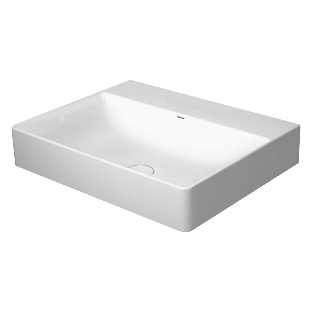 Duravit DuraSquare Waschtisch470x600x145mm wandh., Weiß HG, Rechteckig, DuraCeram, ... DURAVIT-2353600079 4053424151199 (Abb. 4)